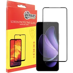 Скло захисне Dengos Full Glue OPPO Reno13 F 4G (black) (TGFG-395)