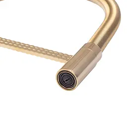 Змішувач для кухні Mixxus Premium Spark 017 Gold MI6972 Золотий - мініатюра 5