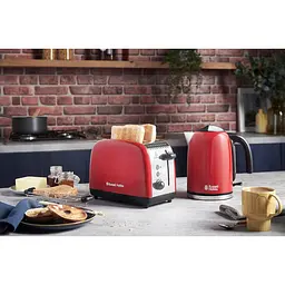 Тостер Russell Hobbs Colours Plus 1600 Вт червоний (26554-56) - мініатюра 11