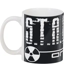 Кухоль GeekLand Сталкер S.t.a.l.k.e.r. Online Logo ST.02.01 330 мл білий - мініатюра 3