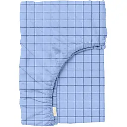Простирадло Cosas на резинці 120х200 blue geometry, блакитний (CellAshblue-6439_120x200x20)