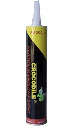 Герметик для вклеювання лобового скла CROCODILE 310 г - туба PU 200.1 - мініатюра 7