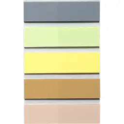 Закладки пластикові з клейким шаром Buromax Pastel 45x12 мм 125 шт. (BM.2302-99) - мініатюра 2