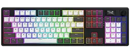 Клавіатура HATOR Skyfall 100 PRO Wireless Silent Switches US Grey Black (HTK4100)
