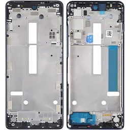 Рамка дисплея Motorola XT2175-1 Moto G200 5G / XT2175-2 Edge S30 / XT2141 Edge 2021 синій, Stellar Blue