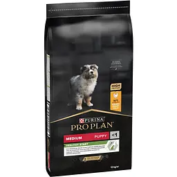 Сухий корм для щенят Purina Pro Plan Dog Medium Puppy з високим вмістом курки 12 кг 12375807 - мініатюра 2