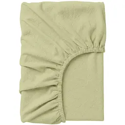Простирадло варена бавовна на резинці для коляски та люльки Cosas Olive 40х80х5 см (78WashedCottonOlive_FittedStroller_40х80)