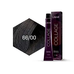Крем-фарба для волосся Lakme Collage відтінок 66/00 (Інтенсивний темно-русявий), 60 мл - мініатюра 2