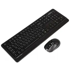 Комплект A4Tech FG1012 Wireless Black (4711421966542) - мініатюра 2
