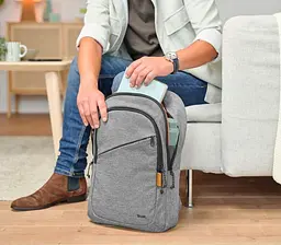 Рюкзак для ноутбука Trust Avana 16" Eco, сірий (24981_TRUST) - мініатюра 9
