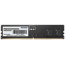 Модуль пам'яті для комп'ютера DDR5 8GB 4800 MHz Signature Patriot (PSD58G480041)