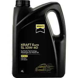 Олива моторна Kraft Euro SL 10W-40, 4 л