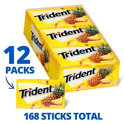 Блок Trident Pineapple Twist (12 шт)