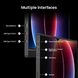 Портативний монітор Arzopa 16.1" Z1FC Black EU [157149] - мініатюра 6