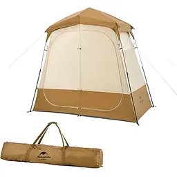 Душовий намет зонований Naturehike NH22ZP006 коричневий - мініатюра 3