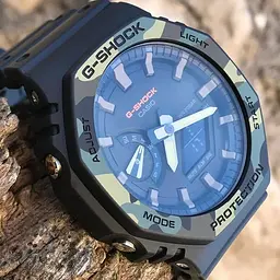 Годинник чоловічий протиударний Casio G-Shock GA-2100SU-1AER з полімерним ремінцем - мініатюра 8