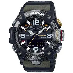 Стильні полімерні чоловічі наручні годинники Casio оригінал Японія G-Shock GG-B100-1A3ER з полімерним ремінцем - мініатюра 2