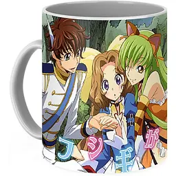Кухоль GeekLand Код Гіас Code Geass Наналі в Країні Чудес 330 мл білий - мініатюра 3