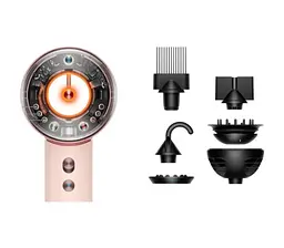 Dyson Фен HD16 Supersonic Nural Ceramic Pink/Rose Gold, 1600Вт, 3 режими, іонізація, хол. обдув, рожевий - мініатюра 4