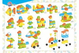 Конструктор Building Blocks 90 елементів 6542 Технок (4823037606542) - мініатюра 4