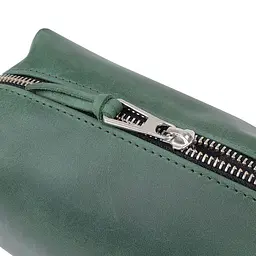 Шкіряна косметичка унісекс Grande Pelle 11572 зелений - мініатюра 9