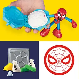 Набір для творчості Hasbro Play-Doh Marvel з масою для ліплення Людина-павук (F9827) - мініатюра 14