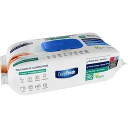 Серветки для очищення поверхонь Deep Fresh Soap вологі 100 шт. - мініатюра 2