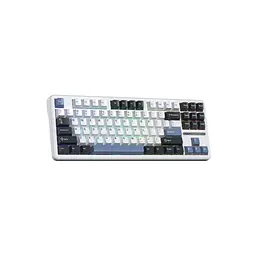 Клавіатура Aula F87 Gasket Greywood V3 Wireless/Bluetooth/USB UA White (6948391208602) - мініатюра 2