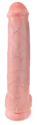 Фалоімітатор Pipedream King Cock 15Inch, 38 см (тілесний) - мініатюра 4