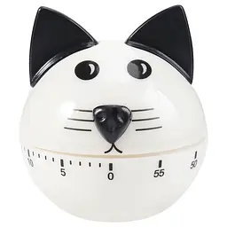 Таймер кухонний Moller 601007 Cat White (601007) - мініатюра 2