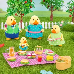 Набір фігурок Lil Woodzeez Сім'я качок (6259) - мініатюра 3