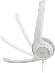 Гарнітура Logitech H390 Headset USB off-white (981-001286) - мініатюра 4
