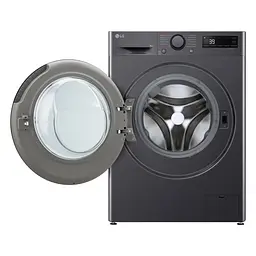 LG Пральна машина фронтальна, 9кг, 1200, A, 48см, дисплей, пара, інвертор, чорний - мініатюра 6