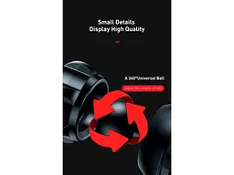 Автомобільний тримач для смартфона BASEUS Mr Hui Gravity (SUYL-HU0S) - мініатюра 12