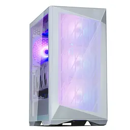 Zalman Корпус Z9 Iceberg MS без БЖ 2xUSB3.0, 2xUSB2.0 1xUSB 3.1 Gen2 Type-C 4x140мм ARGB VGA 390мм LCS ready TG Side Panel EATX білий - мініатюра 3