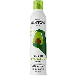 Олія-спрей оливкова Mantova Extra Virgin з авокадо 200 мл