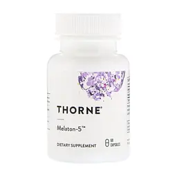 Витаминно-минеральный комплекс Thorne Research Мелатонин-5, Melaton-5, 60 капсул (THR-78002)