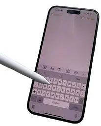 Багатофункціональний перо-стилус No Brand iOS/Android/Windows Білий (1895216885) - мініатюра 5