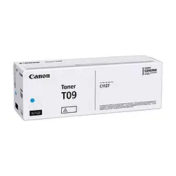 Тонер-картридж Canon T09 Cyan (3019C006AA)