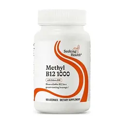 Витаминно-минеральный комплекс Seeking Health Витамин B12, 1000 мкг, Methyl B12, 60 леденцов (SKH-52007)