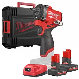 Гайковерт акумуляторний безщітковий 1/2'' MILWAUKEE, M12 FCIWF12G3-502X, 746Нм, з кільцем - мініатюра 2