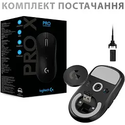 Миша бездротова Logitech G Pro X Superlight Wireless (910-005880) чорна - мініатюра 8