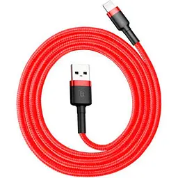Кабель Baseus Сafule Cable USB to Lightning 2.4A 2m CALKLF-C09 Red