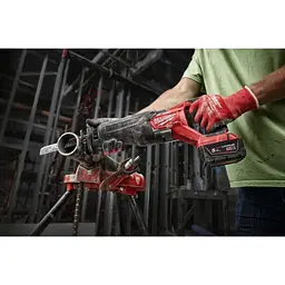 Пила шабельна акумуляторна MILWAUKEE, M18 ONEFSZ-0X (каркас, полотно, HDкейс) - мініатюра 4