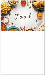 БЛОКНОТ НА МАГНІТІ "FOOD / СМАЧНА ЇЖА" JUMBI (KT30072106)
