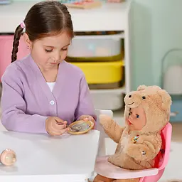 Інтерактивна лялька BABY born Емма у костюмі ведмедика 43 см (837115) - мініатюра 6