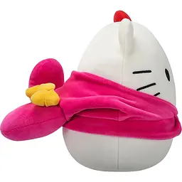 М'яка іграшка Squishmallows Hello Kitty Хелоу Кітті в образі Моя Мелоді 20 см (SQSN00390) - мініатюра 7