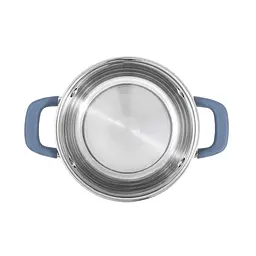 Набір каструль Master Chef Krauff 2л, 4.7л, 6.1л + ківш 0,7 л Winzig та сумка шопер - мініатюра 5