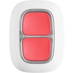 Бездротова екстрена кнопка Ajax DoubleButton white