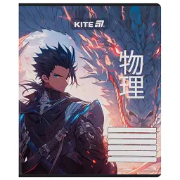 Зошит Kite Anime, 18 аркушів, лінія (K25-237-1) - мініатюра 12